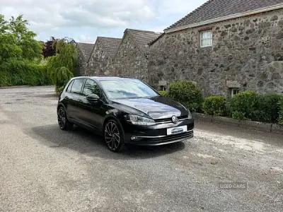 Used VW Golf VII Match 115 HP (84 kW) 2019 Black Hatchback