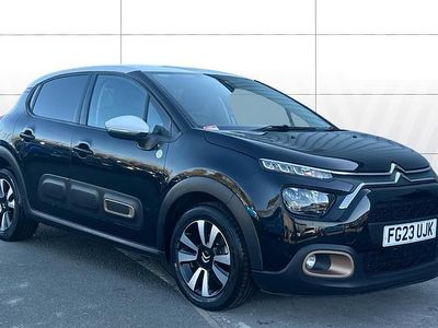 Used Citroën C3 PureTech 83 HP (61 kW) 2023 Black Hatchback