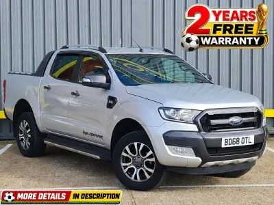 Used Ford Ranger Wildtrack 200 HP (147 kW) 2018 Silver Pickup
