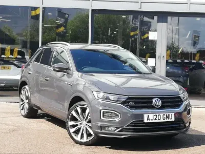 Used VW T-Roc R-line 150 HP (110 kW) 2020 Grey SUV