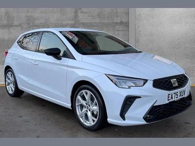 Metallic glacial white New 2025 Seat Ibiza FR First Edition Hatchback | £24,990 (Expensive)