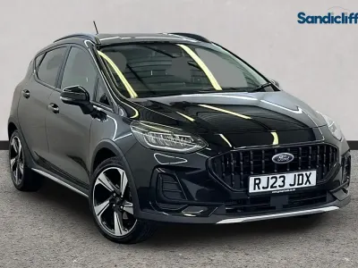Begagnad Ford Fiesta Active 125 HK (91 kW) 2023 Svart Halvkombi