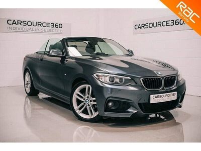 used BMW 218 2 Series 2.0 d M Sport Auto Euro 6 (s/s) 2dr GREAT SPEC & £35 ROAD TAX Convertible