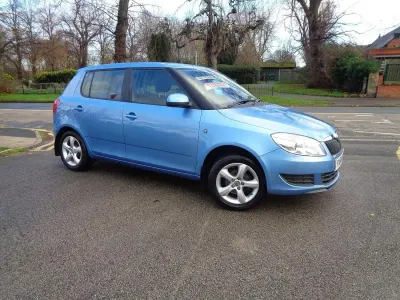 Used Skoda Fabia SE 2013 Blue Hatchback