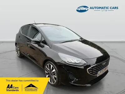 Second-hand Ford Fiesta Titanium X 125 CP (91 kW) 2022 Negru Hatchback