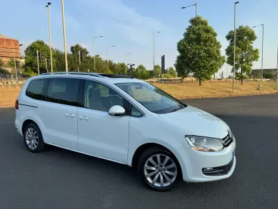 Used VW Sharan SEL 2017 White MPV