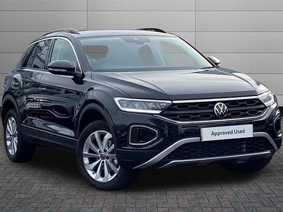 Black Used 2025 VW T-Roc Match SUV | £24,795 (Fair price)