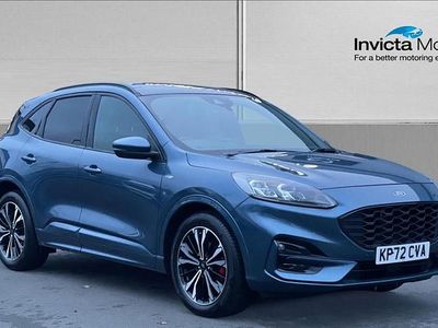 Blue Used 2022 Ford Kuga ST-Line X SUV | £16,699 (Fair price)