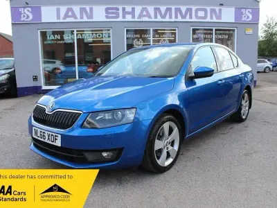 Used Skoda Octavia Sport 150 HP (110 kW) 2016 Blue Estate