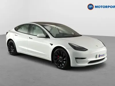 Used Tesla Model 3 Performance 461 kW (627 HP) 2022 White Sedan