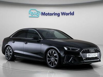 Used Audi A4 S-Line 161 HP (118 kW) 2022 Black Sedan
