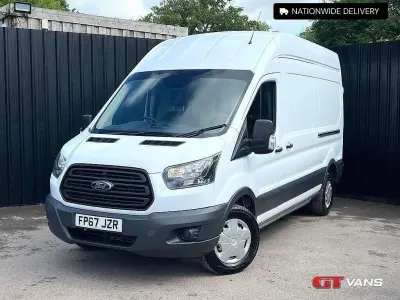 Used Ford Transit 130 HP (95 kW) 2017 White Van