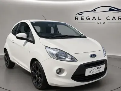 Used Ford Ka Zetec 69 HP (50 kW) 2016 White Hatchback