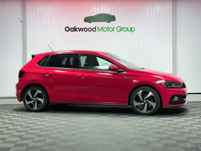 Begagnad VW Polo GTI 200 HK (147 kW) 2018 Röd Halvkombi