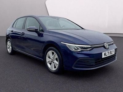 Used VW Golf VII Life 150 HP (110 kW) 2021 Blue Hatchback