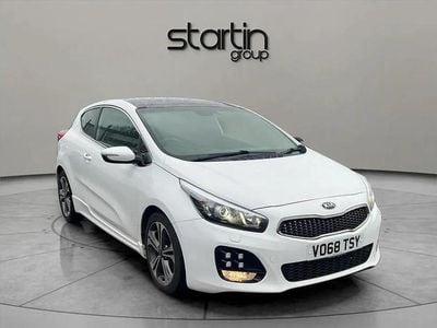 Used Kia ProCeed GT-Line S 134 HP (98 kW) 2018 White Hatchback