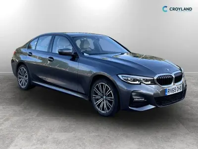 Begagnad BMW 330e M Sport 2019 Grå Sedan