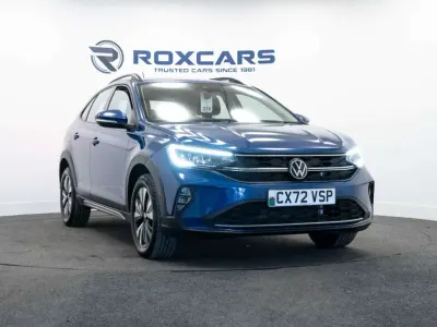 Begagnad VW Taigo S 110 HK (80 kW) 2023 Blå SUV