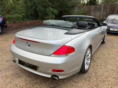Used BMW 645 Cabriolet Luxury Line 2005 Silver Cabriolet