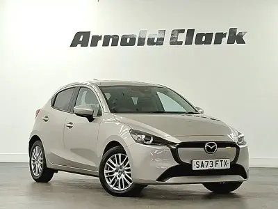 Used Mazda 2 Exclusive-Line 90 HP (66 kW) 2023 Silver Hatchback