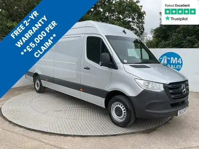 Used Mercedes Sprinter Progressive 150 HP (110 kW) 2022 Silver Van