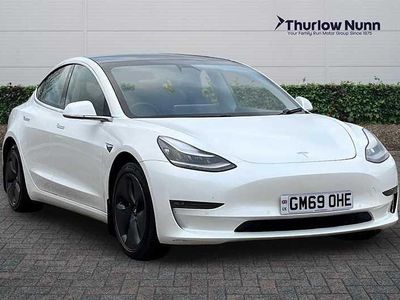 White Used 2020 Tesla Model 3 Long Range AWD Sedan | £16,322 (Fair price)