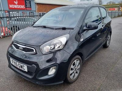Used Kia Picanto 68 HP (50 kW) 2015 Black Hatchback