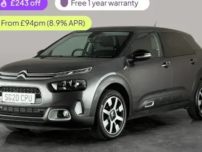 Used Citroën C4 Cactus Flair 110 HP (80 kW) 2020 Grey Hatchback