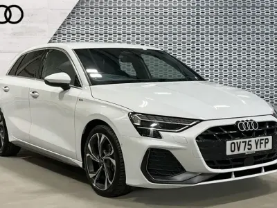 Used Audi A3 S-Line 116 HP (85 kW) 2025 White
