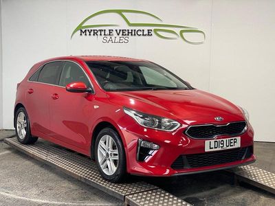 Used Kia Ceed 2019 Red Hatchback