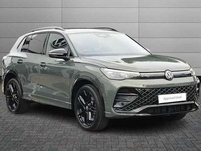Green Used 2025 VW Tiguan R-line SUV | £39,395