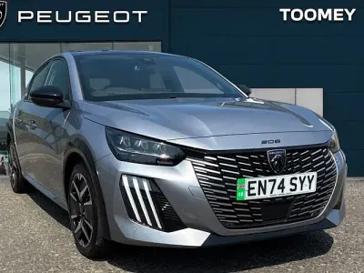 Used Peugeot e-208 GT 100 kW (136 HP) 2025 Grey Hatchback