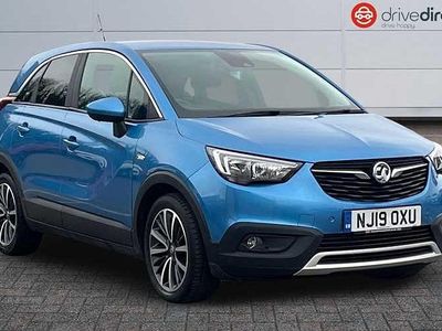 Used Vauxhall Crossland X Elite 83 HP (61 kW) 2018 Blue SUV