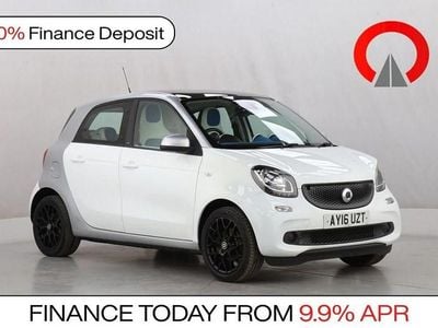 Used Smart ForFour Proxy 71 HP (52 kW) 2016 White Hatchback