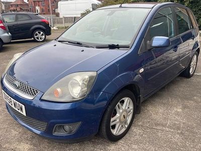 Used Ford Fiesta Ghia 2008 Blue Hatchback