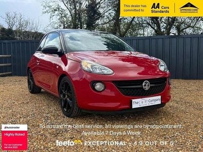 Used Vauxhall Adam S 70 HP (51 kW) 2018 Red Hatchback