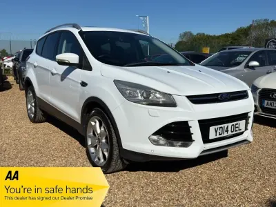 Käytetty Ford Kuga Titanium X 163 HP (119 kW) 2014 Valkoinen Katumaasturi