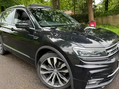 Used VW Tiguan R-line 190 HP (139 kW) 2018 Black SUV