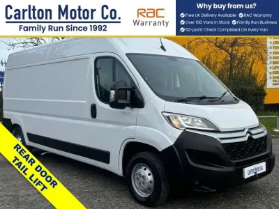 Used Citroën Relay 140 HP (102 kW) 2022 White Van
