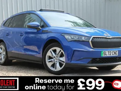 Used Skoda Enyaq iV ecoSuite 131 kW (179 HP) 2022 Blue SUV