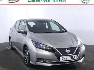 Used Nissan Leaf Acenta 110 kW (150 HP) 2021 Silver Hatchback