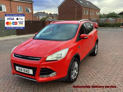 Used Ford Kuga Titanium 140 HP (102 kW) 2014 Red SUV