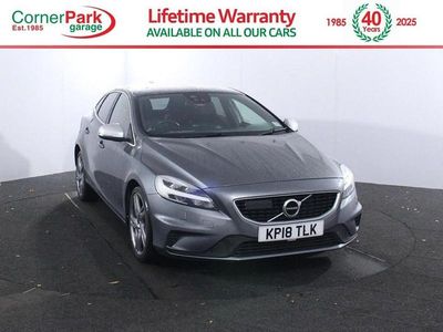 Grey Used 2018 Volvo V40 R-Design Pro Estate | £9,699 (Fair price)