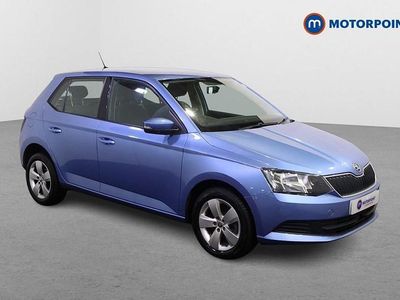 Blue Used 2018 Skoda Fabia SE Hatchback | £10,549 (Fair price)
