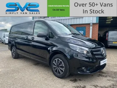 Used Mercedes Vito Progressive 136 HP (100 kW) 2021 Black Van