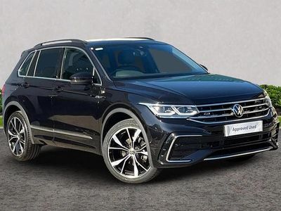 Black Used 2023 VW Tiguan R-line SUV | £26,495 (Fair price)