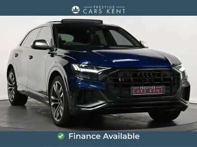 Used Audi SQ8 Advanced 435 HP (319 kW) 2020 Blue SUV