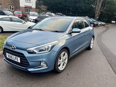 Blue Used 2015 Hyundai i20 Sport Coupe | £6,495 (Expensive)