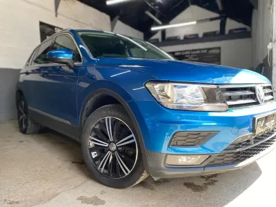 Used VW Tiguan SE 150 HP (110 kW) 2018 Blue SUV