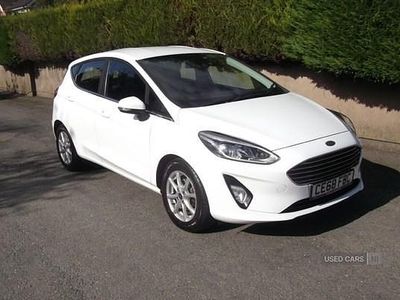 White Used 2018 Ford Fiesta Zetec Hatchback | £8,995 (Fair price)